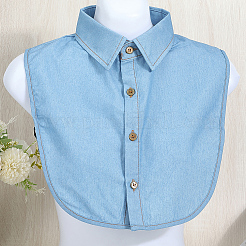 Полиэстер рубашка ложный воротник&nbsp;DIY-WH20058-14A