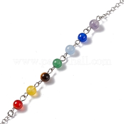 Pendenti a pendolo da rabdomanzia con pietre preziose miste&nbsp;G-G983-04P