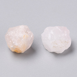 Грубые бусины из натурального розового кварца G-H239-03B