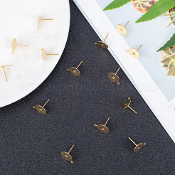 Фурнитура для сережек-гвоздиков из нержавеющей стали 304 STAS-P210-44G