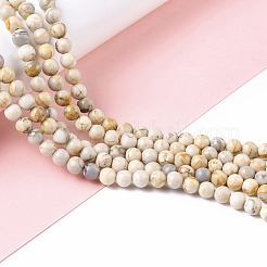 Хубэй природных бирюзовый бисер нитей G-K317-A08-03