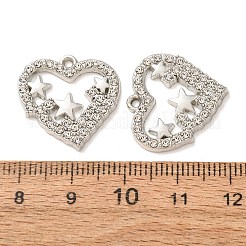 Colgantes de aleación de Diamante de imitación&nbsp;RB-CBAA987-14P