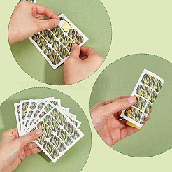 40 Blatt Papieraufkleber&nbsp;DIY-GA0010-02