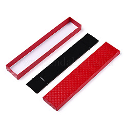 Шкатулки для ожерелья из фактурного картона с ромбами&nbsp;LS-CBOX-T006-03D