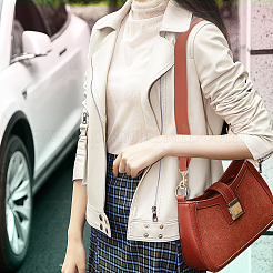 Ремни сумки из искусственной кожи&nbsp;FIND-WH0418-23G-03