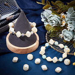 100 шт. бусина из АБС-пластика с имитацией жемчуга KY-SC0002-04