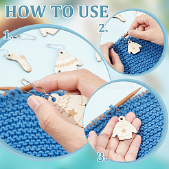 Рождественские носки и одежда AJEW-FG0003-25