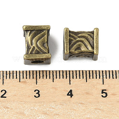 Сплавочные овальные бусины тибетского стиля  FIND-F012-07AB