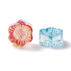 Прозрачные стеклянные бусины GLAA-O023-24