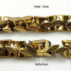 Немагнитные нити шарик синтетический гематит&nbsp;G-C020-1