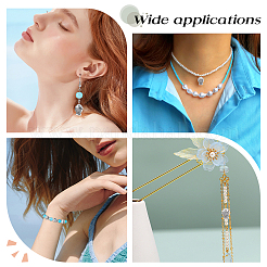 Сплавочные овальные бусины тибетского стиля  TIBEB-SC0001-18