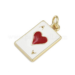 Латунь эмаль подвески&nbsp;KK-D409-28G