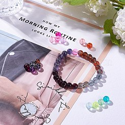 Строковые прозрачные стеклянные бусины GLAD-PH0001-02