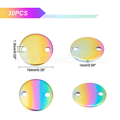 Connettori in acciaio inossidabile 304 con placcatura ionica color arcobaleno (IP)&nbsp;STAS-UN0033-29