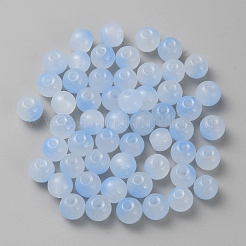 Двухцветные стеклянные бусины GLAA-CJC0001-19G