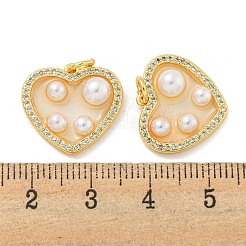 Стойки обшивки латунь микро проложить Циркон подвеску&nbsp;KK-C059-06G