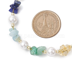 Тема чакры натуральный красный авантюрин NJEW-JN05086