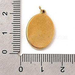 Подвески из нержавеющей стали 304 с эмалью&nbsp;STAS-B093-02G-02