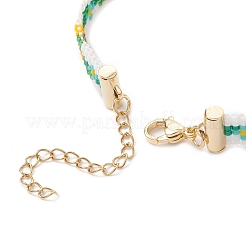 Браслеты из стеклянных бусин для женщин BJEW-MZ00209