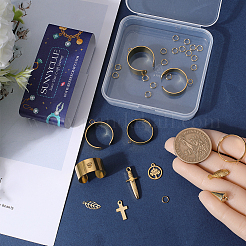 DIY-Set zur Herstellung von Charm-Fingerringen&nbsp;DIY-SC0023-59