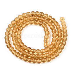 Прозрачные стеклянные бусины&nbsp;LS-GLAA-T032-T4mm-08