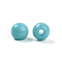 Perlas de vidrio de color sólido opaco&nbsp;GLAA-N007-4mm-A03