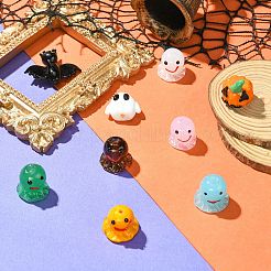 9 шт. 9 стиля бусины ручной работы в стиле лэмпворк на тему Хэллоуина LAMP-CJ0002-62