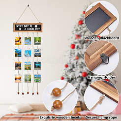Cintre mural en bois pour photos&nbsp;AJEW-WH0696-372