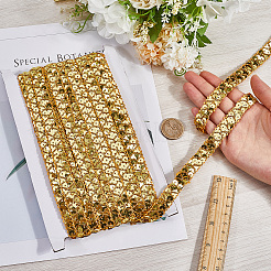 2 шт. бусины-пайетки из пластика и полиэстера&nbsp;OCOR-CY0002-11C