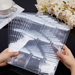 Sachets d'échantillons en PVC à 9 compartiment&nbsp;AJEW-WH0871-06A