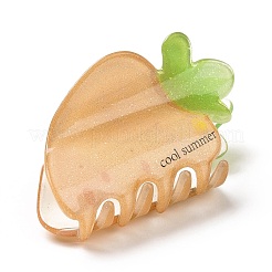 Акриловые заколки для волос в форме морковки&nbsp;LS-PHAR-G004-06