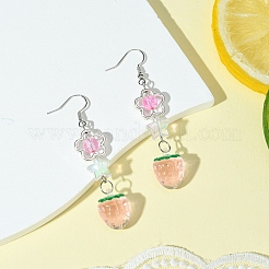 Orecchini pendenti di ferro&nbsp;EJEW-FS00024