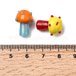 Непрозрачные стеклянные бусы EGLA-L047-09