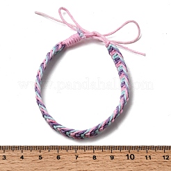 Braccialetti dell'amicizia regolabili con cordino di cotone intrecciato&nbsp;FB-CBA27E8-01D