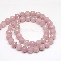 Fili di perline giada gialla naturale&nbsp;X-G-G598-4mm-YXS-05