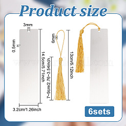 Набор для изготовления пустых закладок своими руками STAS-FG0001-05