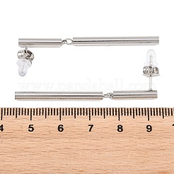 Boucles d'oreilles pendantes en acier inoxydable 304&nbsp;EJEW-E617-07P