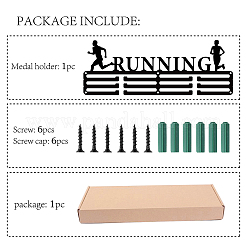 Железный медальон HJEW-WH0016-017