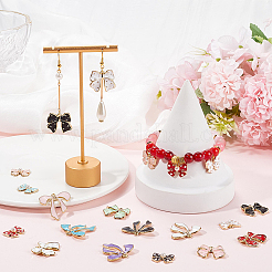 30шт 15 стиля сплава эмалевые подвески&nbsp;ENAM-SC0005-68