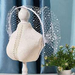 1 шт. резинки для волос из сетчатой вуали&nbsp;OHAR-CP0001-32