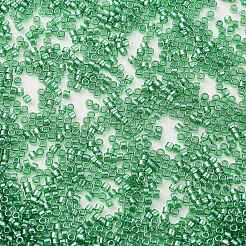 Прозрачные цвета блеск стеклянный бисер SEED-S042-17B-01