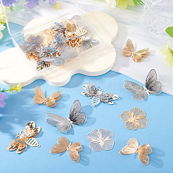 Kits de fabrication de pendentifs et de connecteurs en laiton à faire soi-même&nbsp;DIY-TA0013-46