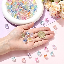 200 шт. Прозрачные акриловые бусины&nbsp;TACR-YW0003-45