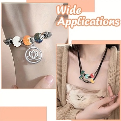 100 шт. 2 вида бусин из смоляных страз европейского дизайна&nbsp;RESI-YW0006-01