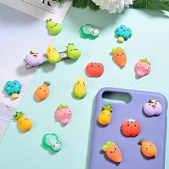 Кабошоны из непрозрачной смолы в 20 стилях CRES-SZ0001-18