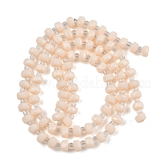 Непрозрачное стекло бисер нитей&nbsp;GLAA-P076-01C-06