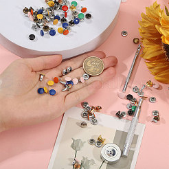 Железные заклепки для одежды&nbsp;DIY-CA0007-80