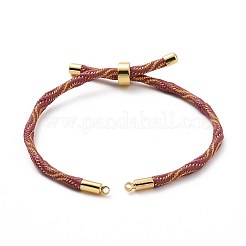 Silberarmbänder aus Nylonschnur&nbsp;MAK-C003-03G-21