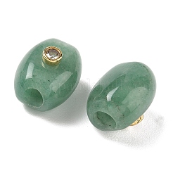 Natürliche grüne Aventurin European Beads&nbsp;GG-CBA105B-02G-G