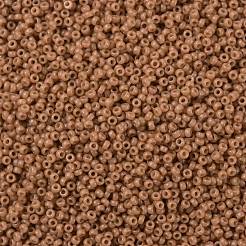 MIYUKIラウンドロカイユビーズ  日本製シードビーズ  （rr4457)ジュラコート染め不透明杉  15/0  1.5mm  穴：0.7mm  約5555PCS /ボトル  10 G /ボトル&nbsp;SEED-JP0010-RR4457